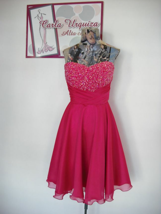 Vestido Fucsia