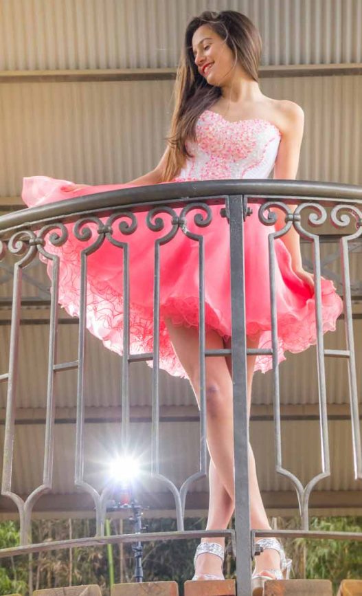 vestidos de 15 cortos